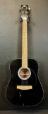 Rogue RA-100D Dreadnought Black Acoustic Guitar