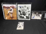 Baseball Ephemera Old Photographs, Ralph Branca, Don Newcooke, Don Zimmer
