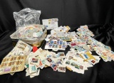 Huge Lot of International Stamps USA, Peru, Japan, Magyar more