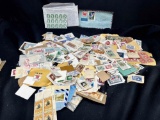 Assorted International Stamps USA, Canada, Magyar, more