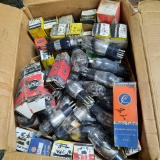 Box of Electronic Radio Tubes