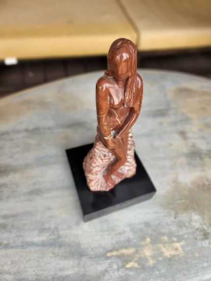 La Jolla- Carved Nude Woman