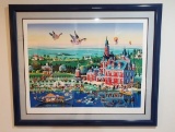 La Jolla - Chateau Rouque by Hiro Yamagata, Serigraph