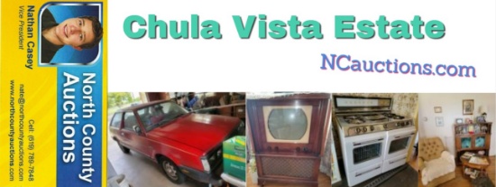 2022 July Chula Vista Estate Sale Auction
