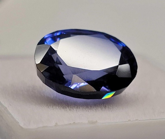 Oval Cut 8.88ct Blue Sapphire Gemstone AAA Quality Beautiful Stone