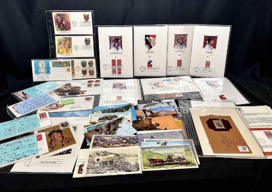 Native American, South West, First Day Covers, Stamps, Post Cards