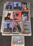 Older Batman Trading Cards 1989 & 92 Topps, 95' Fleer