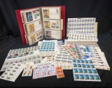 Collectors Stamps, First Day Covers Silent Screen, Hemingway, Birds More.