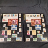 2 Book of Stamps, Bahrain, Algerie, Sharjah, Ajman, Kuwait