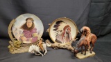 Lakota Sioux Warrior Sacajawea Collector Plates