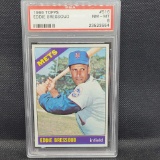 1966 Topps Eddie Bressoud Psa 8 Baseball Card
