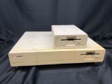 Vintage Amiga Computer with Disk Drive