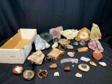 Lot of Assorted Rocks, Gems, Stones