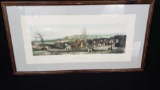 Framed Print Titled Summer W/signature And Date