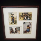 Framed Art Featuring Women/girls From Hopi And Moki Tribes