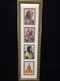 Framed Native American tribesmen