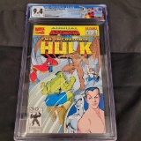 9.4 CGC Incredible Hulk Annual #18 Marvel Comics 1992