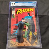 9.2 CGC Robin #1 D.C. Comics 1/91