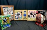 Football Collectibles. Chargers, Stan Humphries, Natrone Means Tickets, Plaques