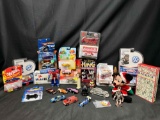 Large lot of Collectibles. Toy Cars, Action Figures. Mickey, Star Wars, Transformers Mario Bros