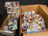 Large Lot of Baseball Cards 1990s, Superhero cards more