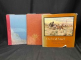 Native America Indian books. Pictural History, Charles M Russel,George Caitlin Old Frontier
