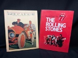 The American Automobile and According to The Rolling Stones Books