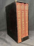 Vintage American Heritage Pictorial History of the Presidents 1960s Book set