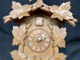 August Schwer Cuckoo Clock Six Leaves, Bird