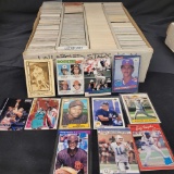 Box of Baseball basketball football, Rated Rookies. Mixed year