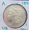 1899 VF Key Date Morgan Silver Dollar 90% Silver Coin