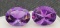 Pair Of Oval Cut Purple Amethyst Gemstone 4.67ct