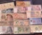 Foreign Paper Money lot Korea, Nicaraqua, Italy, Jamaica