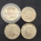 Kennedy Silver Half Lot UNC 1964 90% 2 Silver 40% And one Proof 1971 Nice Collector Lot