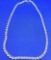 2ct Diamond Tennis Necklace 17in New