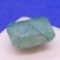 9.68ct Light Sea Green Emerald Cut Emerald Gemstone