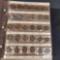 Lincoln Cent Album 90 Coins