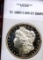 Morgan Silver Dollar 1880 S Gem Bu Dmpl Glassy Ultra Deep Mirrors Ms++++++ Black And White Wow Coin