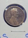 1910 -S Lincoln Wheat Cent Key Date