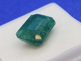 Emerald Cut Green Emerald Gemstone 5.02ct