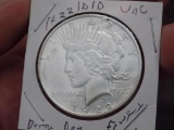 Peace Silver Dollar 1922 D/d Nice Frosty Unc