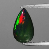 Black Opal Rare Larger Stone Stunning Earth Mined Gem 1.51 Ct