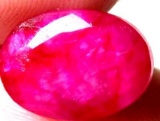 Ruby/spinel Earth Mined Beauty Stunning Deep Red To Pink Color Huge 8.05 Ct