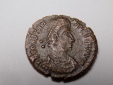Ancient Roman Copper 200 To 400 Ad Emperor Constantious The 2nd Great Condition Rare Find Original