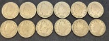 Liberty Nickel Lot Full 12 Coins Full Dates