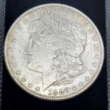 1887 Morgan Silver Dollar 90% Silver Coin