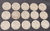 Buffalo Nickel Lot of 15 Better With Full Dates