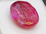 Sapphire Huge Red 12.18ct Stunning Earth Mined Gemstone