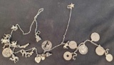 Necklace and bracelet With Pendants