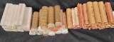 Massive Penny lot. Wheat Cent, Mixed years, Rolled